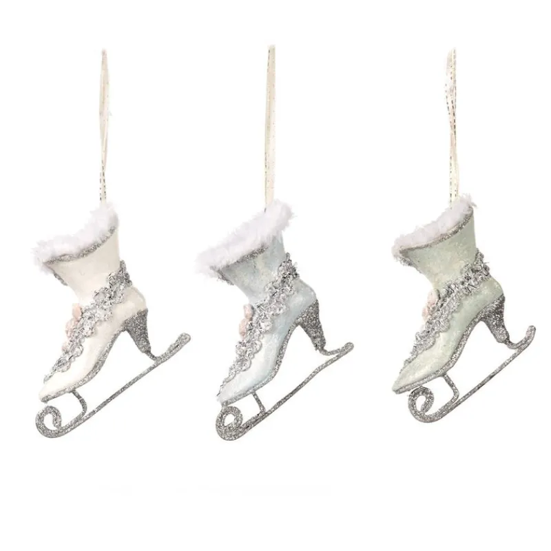 Goodwill Carousel Skate Ornament 3 Assorted B 96266