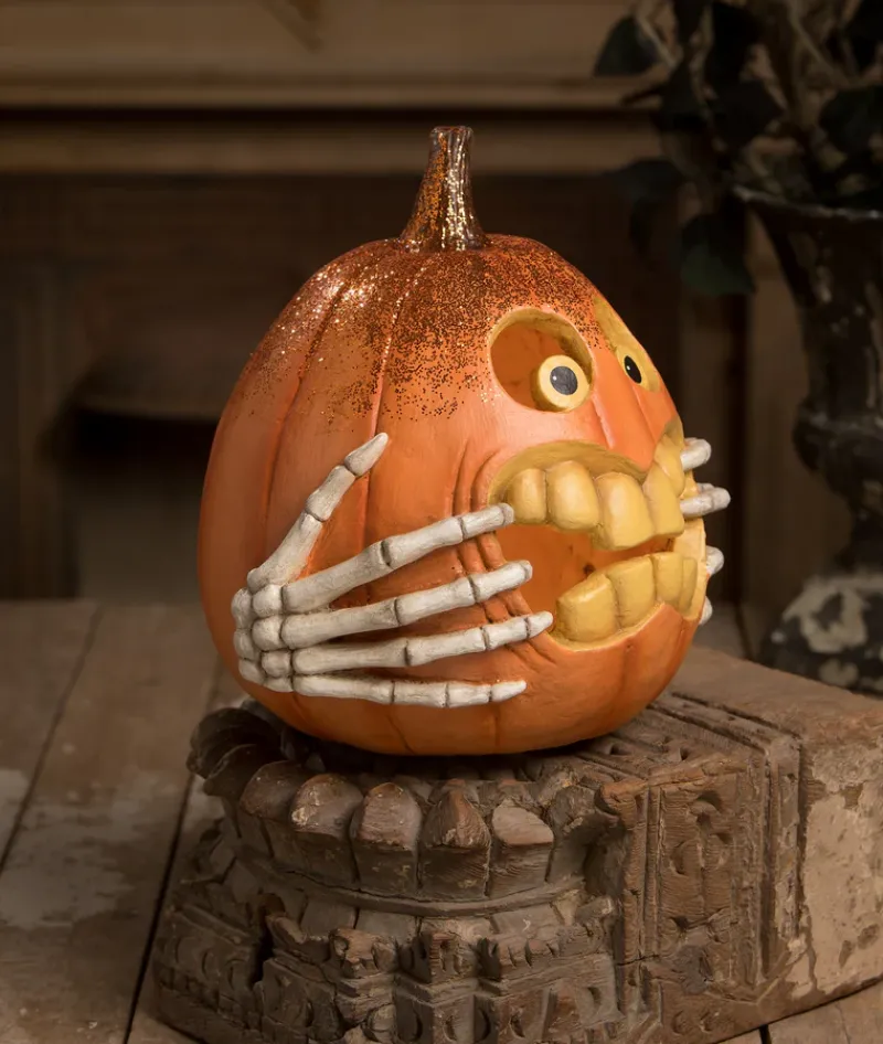 Bethany Lowe Funny Face Jack O'lantern TD1204