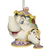Jim Shore A21431 Mrs Potts & Chip Hanging Ornament