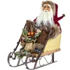 Katherine Collection Katherine's Collection Santa in Woodland Sleigh KC C 18-741669