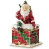 KKInteriors K&K Interiors 53167A - Santa Claus Hinged Jewelry Box