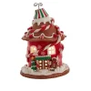 Kurt Adler 7.5" Candy Gingerbread House With C7 Bulb GBJ0022B