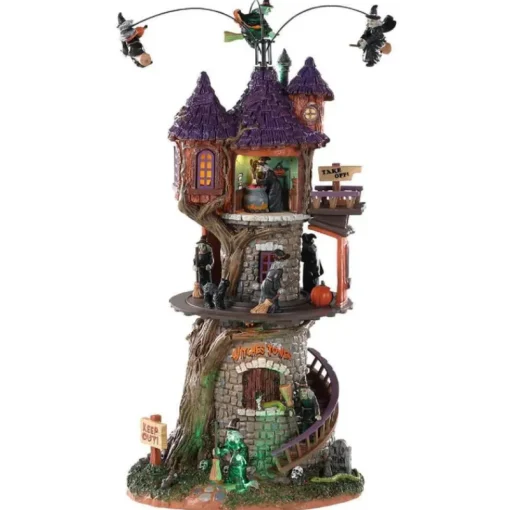 Lemax Witches Tower, With 4.5V Adaptor 85301 Spooky Town