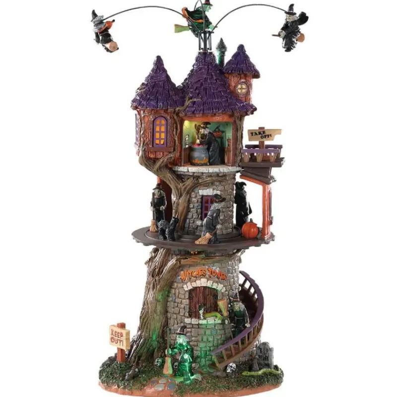Lemax Witches Tower, With 4.5V Adaptor 85301 Spooky Town
