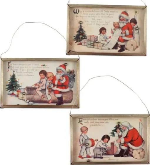 Bethany Lowe LG2654 Santa with Children Game