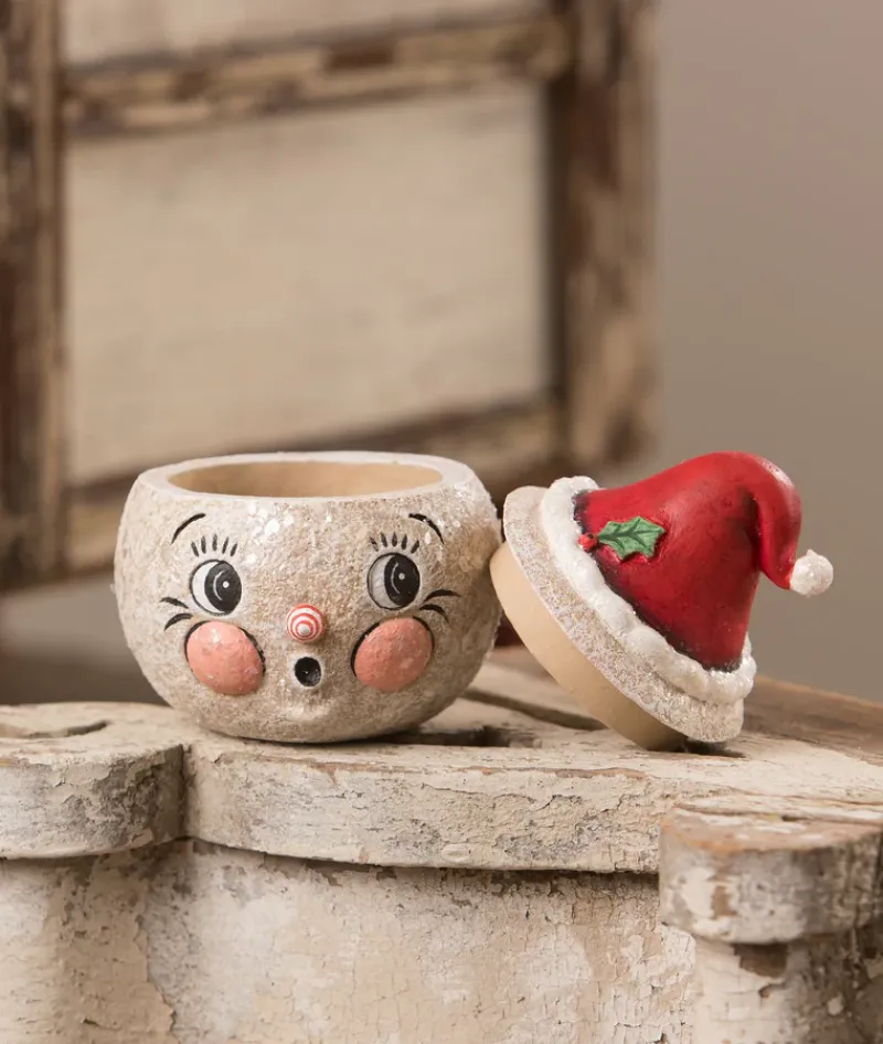 Bethany Lowe Ruby Flake Container JP1041