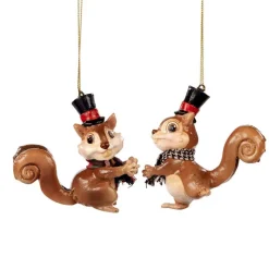 Goodwill Sir Squirrel Ornament 2 Assorted B 96055