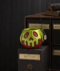 Bethany Lowe Small Red Apple With Green Poison Bucket LA1389