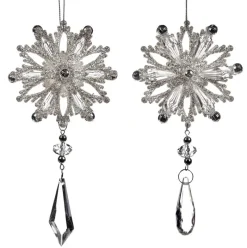 Goodwill Snowflake Dangle Ornament 2 Assorted TR 27309
